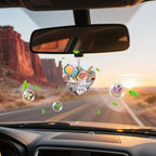 HINFKA 10-1000 Pcs Custom Air Fresheners with Picture – Personalized Double-Sided Car Freshener with Logo or Photo, Bulk Customized Gifts for Business Events and Branding (A04-Heart)