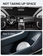 Proadsy 2026 Upgrade Windshield Sun Shade Custom Fit 2007-2012 RDX Acura RDX Foldable Front Sunshade Protector Sun Visor Blocks UV Rays Keep Car Cooler