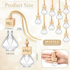 20 Pcs Christian Gifts Bulk Empty Wood Air Diffuser Freshener Church Accessories Essential Oil Car Freshener for Women Men Teacher Employee Housekeeping Coworker Christmas Appreciation