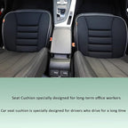 Car Seat Cushion Pad for Driving, Chair Cushion for Office/Truck with Memory Foam, Seat Cushion Comfortable and Durable Black
