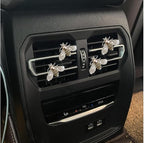 4 Pcs Bling Bee Air Vent Clips,Crystal Bee Car Air Fresheners Vent Clips Car Diffuser Vent Clip Rhinestone Diamond Bee Car Decoration Car Interior Decor Bling Car Accessories,Interior Accessories