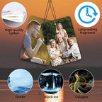 Bulk Custom Air Freshener for Car - Personalized Customized Photo Logo Text Air Freshener, Personalized Scents Smell Freshener with Picture, Customized Cute Car Gifts for Women Men (5 pcs)