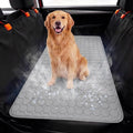 54"x24.8" Dog Cooling Mat for Car Back Seat, Ice Silk Pet Bed Mat, Non Slip Summer Cooling Pad for Dogs and Cats, Fits Backseat Extenders Protector, Trucks, Suvs, Indoor & Outdoor (Gray)