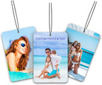 Custom Air Freshener for Car - Personalized Air Freshener for Car with Photo, Smell Air Fresheners with Picture for Hanging Ornaments (Unique Scented Gift)