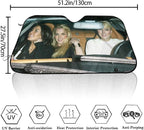 Foldable Car Windshield Sun Shades Universal Fit 51.2" X 27.5"Keep Your Vehicle Cool, Uv Sun and Heat Reflector Car Truck SUV