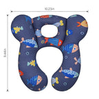 Baby Travel Pillow, Infant Kid's Cushion Soft and Skin Friendly for Car Seat, Pushchair and Stroller (Style G)