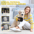2-Pack Pet Hair Removal Glove for Cats & Dogs, 2025 Upgraded Five-Finger Electrostatic Pet Hair Remover Gloves, Reusable and Washable Fur Remover Tool for Carpet, Couch, Clothing, Car Seat