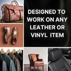 Doc Bailey’s Vinyl & Leather Restoration Re-Dye & Repair-A-Tear Kit - Easy, Effective, and Versatile Leather Repair Solution for Furniture, Jackets, Car Interiors and More