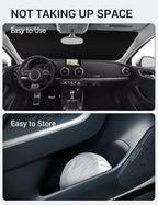 Proadsy 2026 Upgrade Front Windshield Sun Shade Foldable Sunshade Protector Custom Fit 2014-2020 Audi A3 Accessories