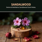 Car Air Freshener Hanging 2 Pack, Sandalwood Scent Essential Oil Diffuser Long Lasting Up to 150 Days, Cute Car Accessories with 2 Vent Clip for Women Men Gift, Odor Eliminator