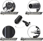 Blackline Foam Cannon for Pressure Washers (Wide Mouth), Durable Car Wash Foam Gun, Easy to Use & Adjust, Creates Thick Foam, 1L Bottle & Snow Foam Lance w/ 1/4" Quick Connect