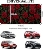 Windshield Sun Shade Foldable Car Front Window Covers for Car Accessories Sun Heat UV Rays Visor Protector Protection for Universal Cars SUV Truck (Rose)