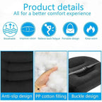 Adult Booster Seat for Car, 17"*17",4" Thick Car Seat for Short Drivers, Butt Cushion for Office Chairs, Car Seat Cushions for Driving