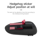 Alcantane style car leg knee pads memory foam car center console knee cushions car leg pads protect knee and leg elbow pads car copilot Universa version (black line lift leg pad)