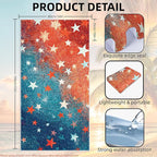 1 Pack Car Towel Seat Covers with Storage Bag, Multifunctional Towel for Gym Outdoor Sport, Picnic, Beach, Pet Dog Travel,Non-Slip Washable Car Seat Protector (Starry)