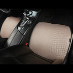 Auto Newer Breathable Universal Four Seasons Car Seat Covers，Luxury Car Seat Cushion ，Protectors for Front Seat Bottoms,Compatible with 95% Vehicles， Fit for Cars Truck SUV (Gold Beige,1PCS)