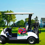 ENYORSE Golf Cart Seat Covers - Ethnic Style Golf Cart Towel Blanket for 2/4 Seater, Soft & Breathable Microfiber, Keeps Seats Cool & Comfortable, 51”x31”, Fits EZGO/Yamaha/Club Car