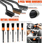 Viewsun 20PCS Car Cleaning Kit, Car Interior Detailing Kit with High Power Handheld Vacuum, Auto Detailing Drill Brush Set, Cleaning Gel, Complete Car Wash Kit Supplies for Deep Cleaning