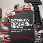 Blaze Away Commercial Air Freshener & Odor Eliminator for Strong Odor - Industrial-Grade Room Spray & Room Deodorizer for Home, Car, Smoke & Pet Odors - Long-Lasting Odor Absorber, Room Fresheners