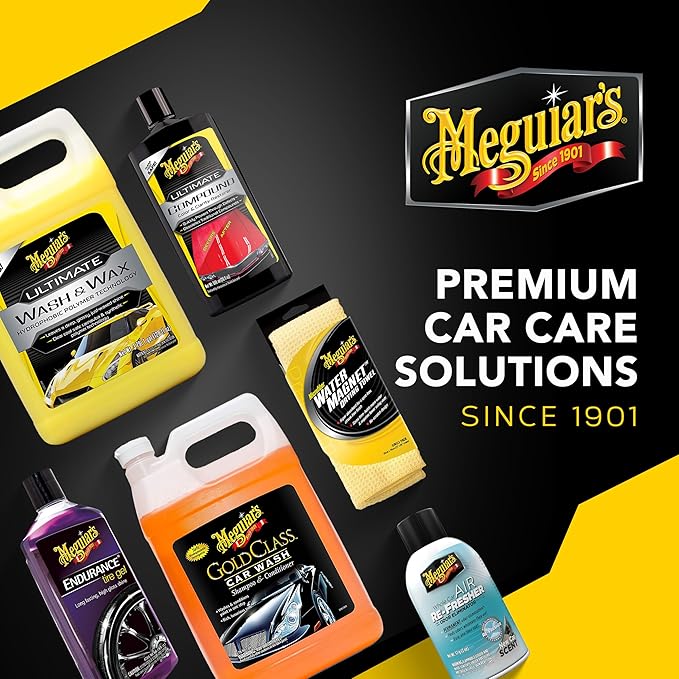 Meguiar's Cleaner Wax, Easy-to-Use Paste Wax that Removes Light Defects, Protects Single Stage Paint/Clear Coat, and Leaves a Glossy Shine in One Step, 11 Oz