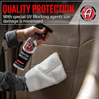 Adam's Polishes Interior Detailer 16 fl. oz (Cucumber Aloe) - Total Car Interior Cleaner, Protectant & Dressing | All Purpose Cleaner & Leather Conditioner | Vinyl, Dashboard, Screen, Seat Cleaner