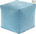 BambooMN Activated Bamboo Charcoal Air Purifier Cube - 500g Sky Blue - 2 Units
