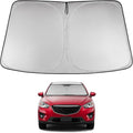 Proadsy 2026 Upgrade Windshield Sun Shade Custom Fit CX-5 2013 2014 2015 2016 CX5 Front Sunshade Protector Foldable Sun Visor Blocks UV Rays Keep Car Cooler