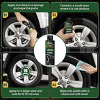 KIEMT Plastic Trim Restorer for Cars Shiny Car Stuff As New Care Kit Faded Plastic Restore