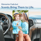 Custom Air Fresheners with Picture - Personalized Double Sided Photo Air Freshener, Customized Air Freshener for Car Wardrobe Bathroom Hanging Ornaments (A1-Rectangle)