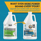 Unique RV Digest-It+, Extra-Strength RV Toilet Treatment - Liquifies Waste and Toilet Paper - Odor Eliminator (128 oz)