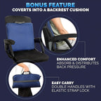 Gel Seat Cushions for Long Sitting- Extra Large & Ultra Thick(2 Inch) Orthopedic Chair Pad for Pressure Relief, Sciatica & Back Pain – Non-Slip, Cooling, Portable for Office, Car, Truck, Wheelchair
