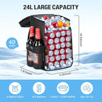 Cooler Backpack - 40 Cans Insulated Leak Proof Backpack Cooler Portable Picnic Camping Beach Hiking BBQ Picnic Bag for Men and Women -Blue