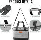 Insulated Cooler Bag Soft Cooler Bag for Men/Women with Shoulder Strap, Leakproof for Camping, Travel, Picnic, Work (30L)
