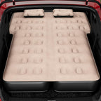 YITAHOME SUV Air Mattress with Pump, Pillows, Carry Bag & Repair Kit, 10" Inflatable Car Camping Bed for SUV, Jeep Wrangler, 4Runner & Mid-to-Large SUVs, Brown&Black