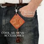 Leather Car Air Freshener Hanging for Cowboy Texas Souvenirs Western Car Accessories Cowboy Gifts for Men Leather Car Scent Western Gifts for Men