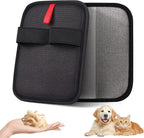 Pet Hair Remover, Electrostatic Pet Hair Removal Gloves, Reusable Cat & Dog Hair Remover for Couch, Furniture, Carpet, Curtain, Upgraded Animal Fur Removal Tool, Cat Grooming Gloves-2 PCS