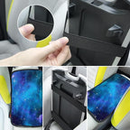 Car Center Console Cover,Nebula Galaxy Auto Center Console Pad,Armrest Cover Protector for Vehicle SUV Truck Car