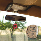 Fresh Fresheners Cute Funny and Aesthetic Car Air Fresheners 4-pack Scented With Premium Oils (Hibiscus Flower)