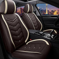 CTDS Car Seat Covers for Chevy Tahoe 2000-2026, Stylish Sport Seat Cover, Premium Nappa Leather Car Seat Cover. Automobile Seat Covers Sets.(Standard 2 Seats/Coffee Color)
