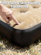 Umbrauto Built-in Pump Air Mattress for 5.5-5.8ft Short Truck Bed, Inflatable Full-Size Pickup Airbed for Ford F150, Chevy Silverado, GMC Sierra, Dodge Ram, Toyota Tundra, Nissan Titan Outdoor Camping