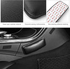 2PCS Car Center Console Knee Leg Elbow Cushion Pad, Soft Leather Auto Armrest Pillow Thigh Support with Memory Foam, Universal Door Arm Rest Pad Knee Cushion Relieves Fatigue