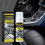 Automotive interior cleaner Indoor decoration cleaner Car seat cleaner Suitable for leather, vinyl, plastic, rubber, etc (2pc)