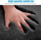 Fluffy Car Armrest Cover, Universal Car Center Console Pad, Car Armrest Seat Box Cover Decor Accessories For Women Men, Armrest Seat Box Cover Protector For Most Vehicle, SUV, Truck, Car (Black)
