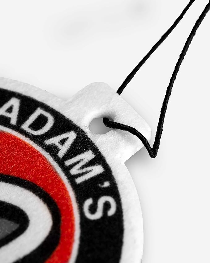 Adam's Polishes Hanging Car Air Fresheners (3 Pack) - Strawberry Scented | Car Smell Good Accessories For Interior | Great After Car Cleaning & Auto Detailing | Perfect For Smokers & Pet Owners