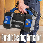 Westinghouse ePX3100v Electric Pressure Washer, 2100 Max PSI 1.76 Max GPM, Built-in Carry Handle, Detachable Foam Cannon, Pro-Style Steel Wand, 3-Nozzle Set, for Cars/Fences/Driveways/Home/Patios