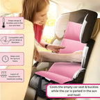 Swanoo Car Seat Cooling Pad, Stroller Cooling Pad with Ice Pack for Babies Toddler and Kids, Sun and Heat Cover Protector for Summer Carseat Cooler Liner…