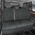 Motor Trend SpillGuard Waterproof Rear Bench Car Seat Cover, Black Stitching – Split Bench Rear Seat Protector with Neoprene Padding, Back Seat Cover for Kids & Dogs, Car Interior Covers