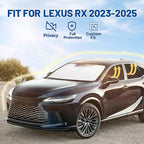 Car Window Shades for Lexus RX 2023-2025 Accessories - Full Set 8PCS Side Window Sunshades with Memory Frame & Blackout Fabric, Privacy UV Shield for Camping/Travel