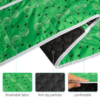 Golf Cart Seat Covers, Universal Golf Cart Seat Towel Blanket with 4 Front Pockets & Nonskid Bottom Fits for EZGO, Yamaha, Club Car and More 2 Person Seats Golf Carts.Golf Accessories Gift for Men