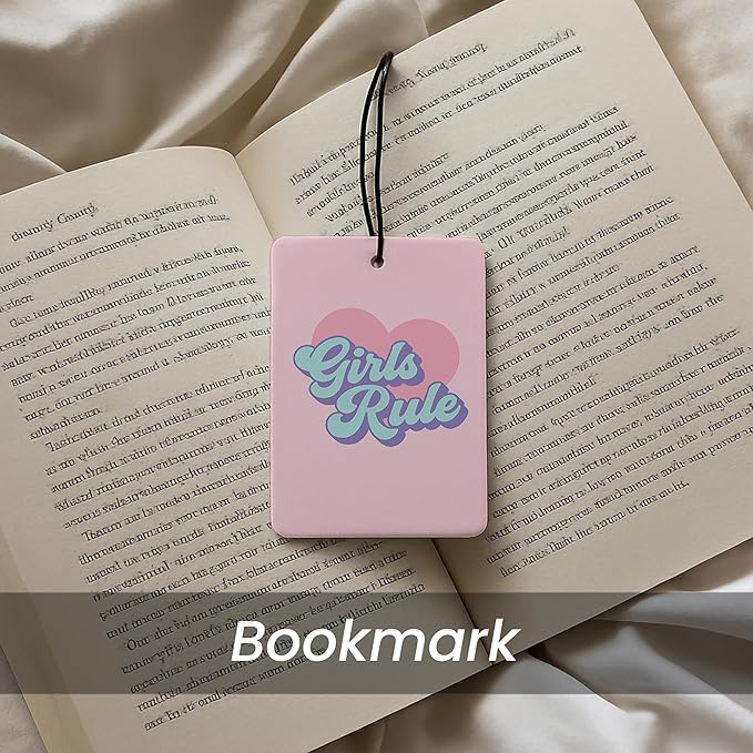 Trendy Cute Pink Christian Car Air Freshener 4 Pcs - Cute Pink Girly Religious Hanging Air Freshener 4 Pcs for Cars Closet Drawer Books, Preppy Christian Car Accessories Mirror Decor for Women Girls